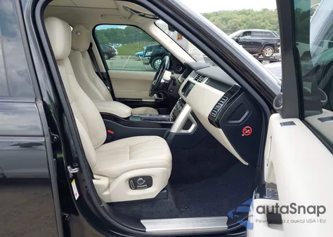 2017 Land Rover Range Rover 3.0L V6 Supercharged Hse z USA, uszkodzony, nr VIN SALGS2FV0HA325883